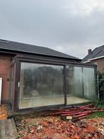 GRATIS alminium veranda 1975, Tuin en Terras, Overkappingen, Ophalen, Gebruikt