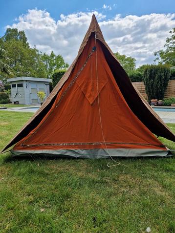 Vintage tent 2p, Caravans en Kamperen, Tenten, Ophalen, Zo goed als nieuw