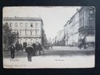 Postkaart Brussel Rue Royale serie Nels Farine Lactée Renaux, Verzamelen, Postkaarten | België, Ophalen of Verzenden, Voor 1920