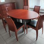 Complete eetkamer in kersenhout fineer, Huis en Inrichting, Ophalen, Zo goed als nieuw