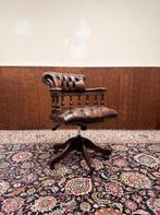 NIEUW! Klassiek Engels Chesterfield Bureaustoel, Enlèvement ou Envoi
