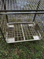Chariot cage à roulettes pour stocker, Ophalen of Verzenden, Zo goed als nieuw
