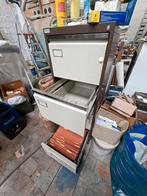 Vintage archiefkast met klasseermappen 135x71x48, Huis en Inrichting, Kasten | Roldeurkasten en Archiefkasten, Ophalen, Gebruikt