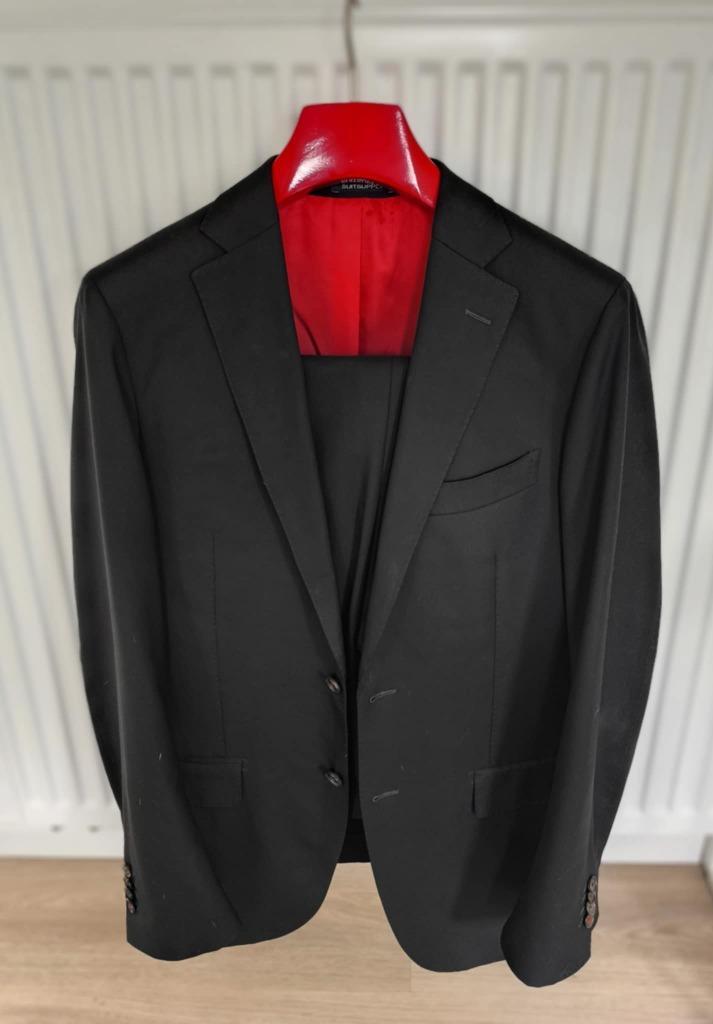 Suitsupply Sienna pak – wol – maat 94 lange/slanke pasvorm, Kleding | Heren, Heren-kledingpakketten, Zo goed als nieuw, Overige maten