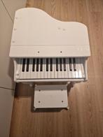Witte, houten vleugelpiano voor peuters en kleuters van Hape, Kinderen en Baby's, Ophalen, Zo goed als nieuw
