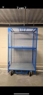 Rolcontainer afsluitbaar, Doe-het-zelf en Bouw, Transportwagens, Ophalen, Zo goed als nieuw