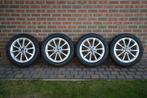 Winterbanden + velgen 17 inch voor mercedes A 205/55R17 91H, Auto-onderdelen, Banden en Velgen, Ophalen, 17 inch, Winterbanden