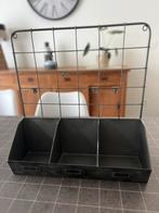 Metalen memobord/organizer, Ophalen of Verzenden, Gebruikt