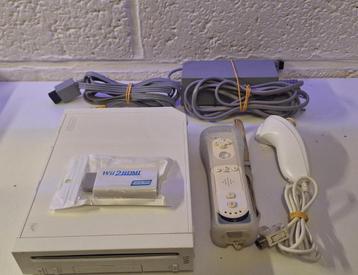 Wii complète (lire la description), Enlèvement ou Envoi, Comme neuf, Avec 1 manette, Avec jeux