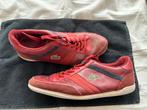 Exclusieve rode sneakers Lacoste in perfecte staat, Kleding | Heren, Schoenen, Overige kleuren, Lacoste, Ophalen of Verzenden