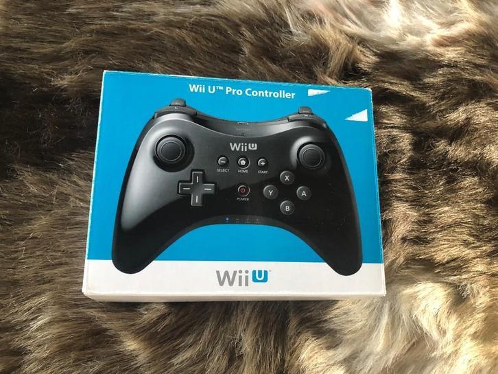 Wii U Pro Controller, Games en Spelcomputers, Spelcomputers | Nintendo Wii U, Zo goed als nieuw, Met 1 controller, Ophalen of Verzenden