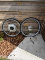 Voorwiel of achterwiel met motor voor elektr. fiets, Ophalen, Sachs