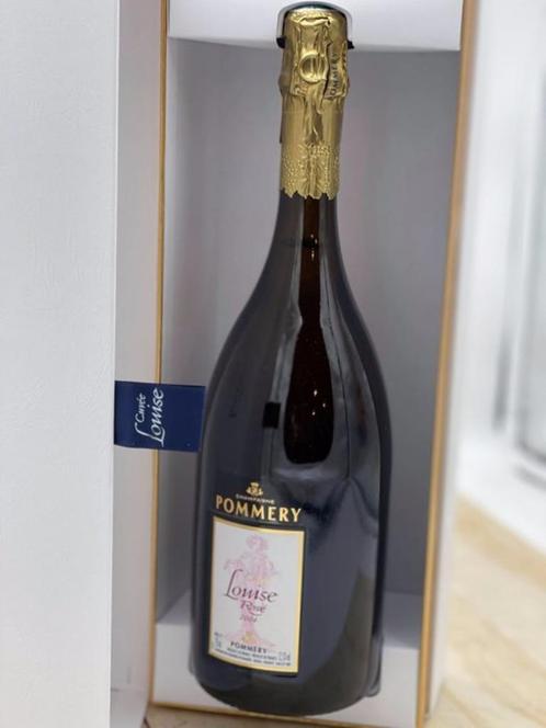 Pommery Rosé Champagne Cuvee Louise Brut 2004 (20 jaar oud), Verzamelen, Wijnen, Nieuw, Champagne, Frankrijk, Vol, Ophalen of Verzenden