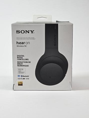 Sony MDR-100ABN - Draadloze Hi-Res Koptelefoon - ANC - Zwart beschikbaar voor biedingen