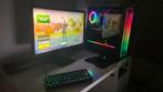 Complete gaming set - PC + monitor + 2 gaming toetsenborden, Computers en Software, Desktop Pc's, Ophalen, AMD Ryzen 5, Zo goed als nieuw