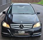 *** Mercedes C 200 Cdi - Avantgarde - 07/2012 - Garantie ***, Euro 5, Zwart, Leder en Stof, Zwart