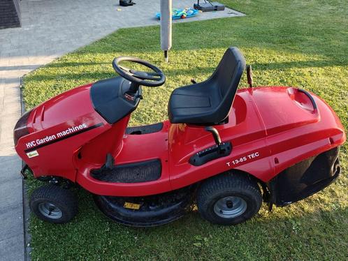 Zitmaaier Hvc T-13 -85 -TEC, Tuin en Terras, Zitmaaiers, Gebruikt, 90 tot 120 cm, Elektrische starter, Opvangzak, Opvangbak, Versnellingen