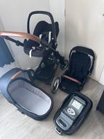 Mutsy Nio kinderwagen Black 3-in-1 compleet, Kinderen en Baby's, Kinderwagens en Combinaties, Kinderwagen, Verstelbare duwstang