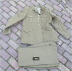 Oud Legervest met legerbroek - servicedress, Verzamelen, Ophalen of Verzenden, Kleding of Schoenen