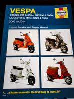 Livre d'atelier Vespa 2005 à 2014 Haynes, Motos, Modes d'emploi & Notices d'utilisation, Autres marques