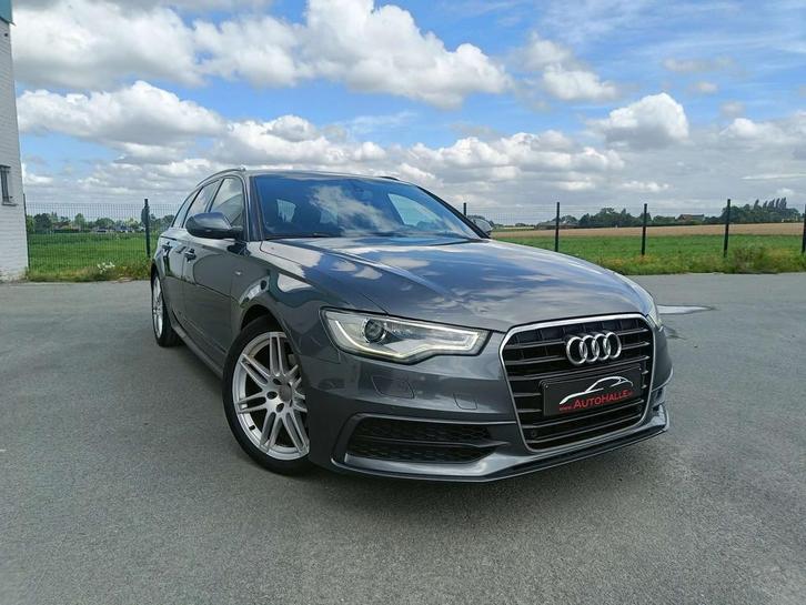 Audi A6 A6 2.0 TDi S line AUTOMAAT - GPS/LEER/AIRCO/XENON, Auto's, Audi, Bedrijf, Te koop, A6, ABS, Airbags, Airconditioning, Bluetooth