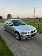 Bmw compact 1,6 benzine met keuring voor verkoop, Auto's, Achterwielaandrijving, Zwart, 4 cilinders, USB