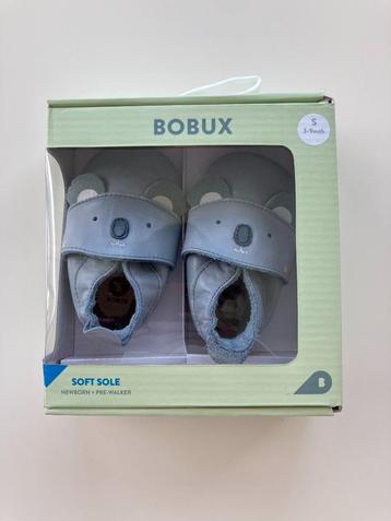 Bobux S (3-9maand) blauwgrijze muis amper gedragen