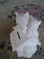 Oud bisquit spaarpotje ( Geubels ), Antiek en Kunst, Ophalen of Verzenden