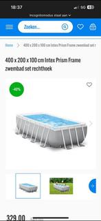 Intex zwembad, Ophalen of Verzenden, Zo goed als nieuw