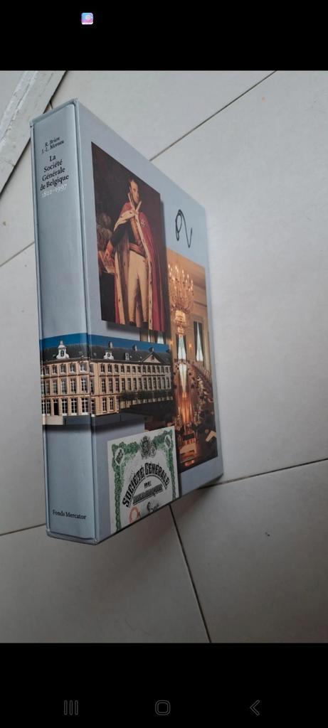 Société Générale de Belgique 1822-1997, Boeken, Economie, Management en Marketing, Zo goed als nieuw, Ophalen of Verzenden