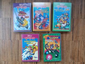 5x VHS Talespin beschikbaar voor biedingen