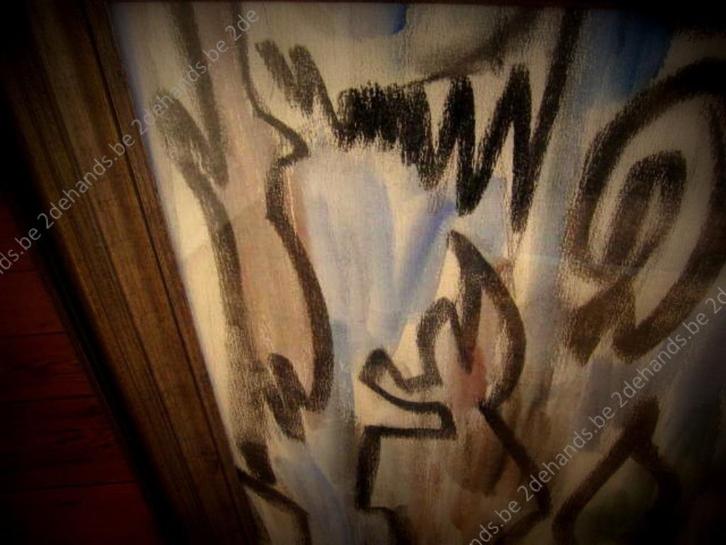 Louis SCHANKER – 1948, school van New York, Antiek en Kunst, Kunst | Schilderijen | Abstract, Ophalen of Verzenden