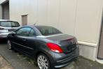Peugeot 207cc Cabrio EURO5 1.6 Hdi, Auto's, Voorwielaandrijving, Euro 5, Stof, Zwart