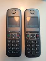 Téléphone sans GIGASET AS695H duo, Télécoms, Téléphones fixes | Combinés & sans fil, Enlèvement ou Envoi, Comme neuf, 2 combinés