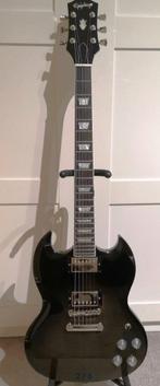 Epiphone SG flamed maple top, très peu jouée, comme neuve, Ophalen, Zo goed als nieuw, Epiphone