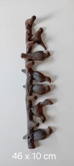 Brocante gietijzeren kapstok met vogels., Ophalen of Verzenden