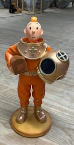 tintin in duikerspak 86cm, Ophalen, Kuifje, Nieuw, Beeldje of Figuurtje