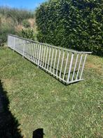 aluminium balkon hek, Jardin & Terrasse, Clôtures de jardin, Enlèvement, Utilisé, Aluminium