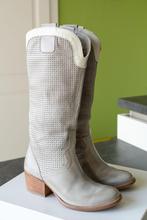 Bottes, marque Utopie, taille 36, comme neuves, Comme neuf, Envoi, Gris, Bottes hautes