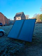Zonnepanelen + warmteboiler + bedieningsunit, Doe-het-zelf en Bouw, Ophalen, Gebruikt, Compleet systeem