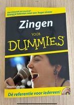 Boek “Zingen voor dummies”, Livres, Loisirs & Temps libre, Comme neuf, Autres sujets/thèmes, Enlèvement ou Envoi