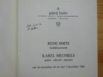 Rene Smet en Karel Mechiels in galerij Brabo Antwerpen, 1980, Ophalen of Verzenden, Gelezen, Schilder- en Tekenkunst