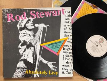 ROD STEWART - Absolutely live ( 2LP; NMINT ) beschikbaar voor biedingen