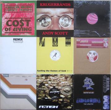Lot van 9  Maxi 12" Singles Dance-Hip Hop 1980s/90s beschikbaar voor biedingen