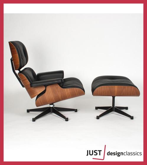 Vitra Lounge Chair XL + Ottoman Nieuw en Ongebruikt 2024, Huis en Inrichting, Fauteuils, Nieuw, Hout, Ophalen
