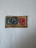 Canada 1927 — fragment met herdenkingsstempel 12c George V, Ophalen of Verzenden