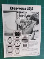 Eddy Merckx - publicité papier Rodania - 1975, Verzamelen, Overige typen, Gebruikt, Ophalen of Verzenden