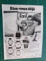 Eddy Merckx - publicité papier Rodania - 1975, Ophalen of Verzenden, Gebruikt, Overige typen
