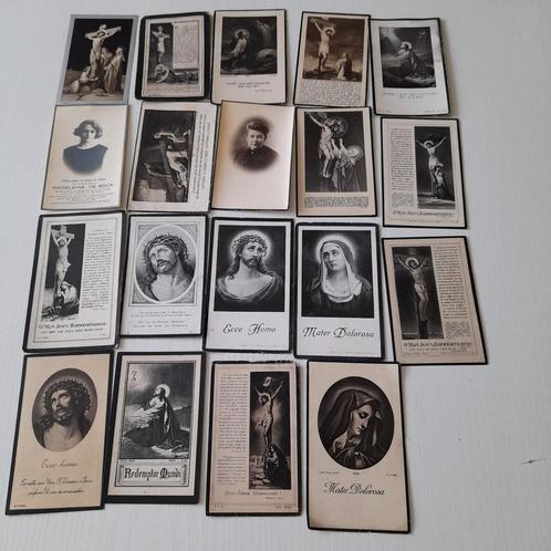 Lot doodsprentjes - allerlei - jaren 1920 - 2000., Verzamelen, Bidprentjes en Rouwkaarten, Ophalen of Verzenden