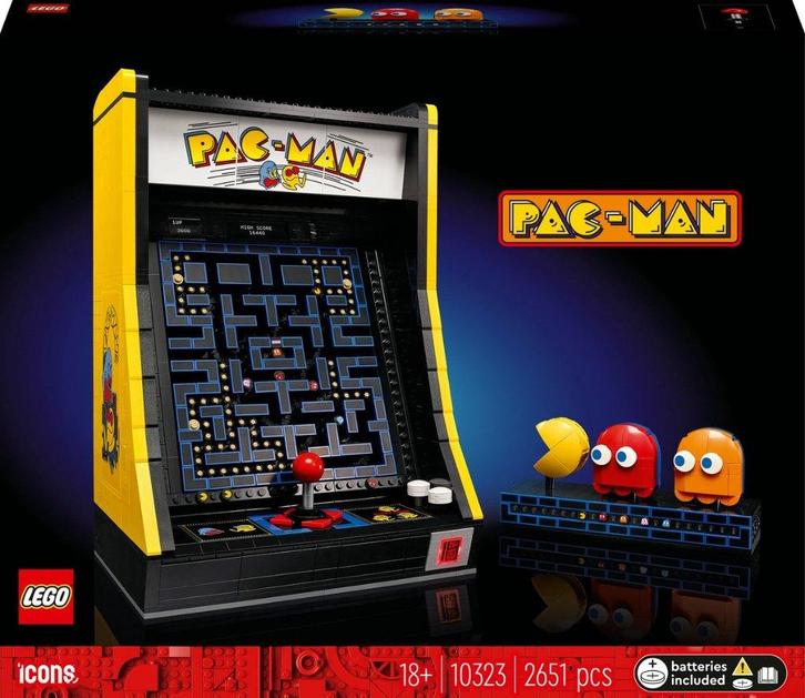 LEGO Icones PAC-MAN Arcade - 10323, Enfants & Bébés, Jouets | Duplo & Lego, Neuf, Lego, Ensemble complet, Enlèvement ou Envoi